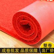 商用pv塑料丝圈地垫门口大面积，户外防水防滑脚垫进门红地毯门垫