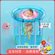 婴儿游泳桶家用免充气可折叠宝宝洗澡儿童，小孩新生儿室内游泳池