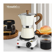 摩卡壶煮咖啡家用摩卡咖啡壶手磨咖啡机套装浓Q缩萃取壶手冲咖啡