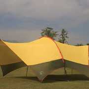 哈比帐黑胶天幕帐篷防晒户外多用途超大遮阳棚雨棚多人户外露营