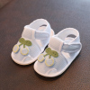 婴儿鞋夏季凉鞋女宝宝0一6到12月步前鞋软底小月龄新生儿鞋子不掉