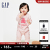 gap婴儿春季2024纯棉，小熊连体衣儿童装洋气一体，装爬服890320