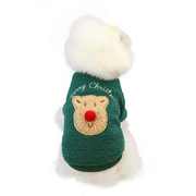 狗狗衣服冬季保暖圣诞泰迪绒，泰迪比熊博美小型犬宠物冬装加厚绒衣