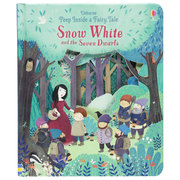 snowwhite&thesevendwarves白雪公主和七个小矮人系列翻翻书peepinside英文，原版3-6岁peepinside偷偷看里面