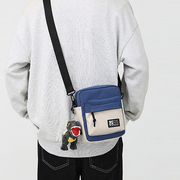 男生小挎包ins潮酷个性，手机斜挎包，休闲小方包潮牌单肩包男士包包