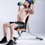 仰卧板哑铃凳多功能，仰卧起坐板腹肌，健身器材可折叠健身椅卧推凳