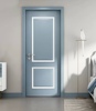 实木烤漆门套装门卧室内门房间门现代极简约扣线门美欧法式木门
