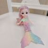 16厘米美人鱼公主巴巴洋娃娃套装，玩偶女孩儿童玩具仿真精致礼盒