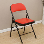 折叠椅子家用餐椅懒人便携休闲凳子靠背椅宿舍椅简约电脑椅折叠凳