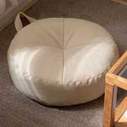 日式蒲团懒人沙发豆袋飘窗坐垫榻榻米垫子加厚阳台小坐墩圆形坐垫