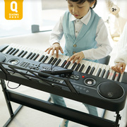 俏娃电子琴儿童初学者成年女孩，玩具6岁5可弹奏家用小钢琴9男童8