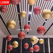 吊顶气球4s店展厅珠宝店商场开业空中吊饰幼儿园氛围装饰布置