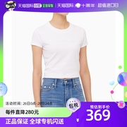 韩国直邮Calvin Klein CK女士白色T恤短袖S码