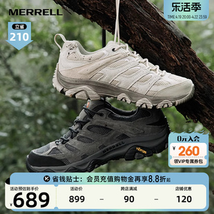 merrell迈乐moab3迈越者男女情侣户外运动徒步抓地防滑透气登山鞋