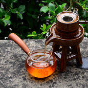 公道杯分茶器玻璃耐热加厚透明日式功夫茶，茶具配件公杯茶海