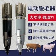 电动猪毛刨子屠宰专用不锈钢刮毛机去除牛蹄羊腿毛工具脱毛神器