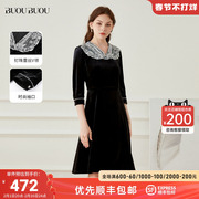 buoubuou夏季2022时尚修身蕾丝，连衣裙di2g013