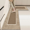 厨房专用地垫硅藻泥l形整块吸水垫吸油，防滑可擦免洗地毯防油耐脏