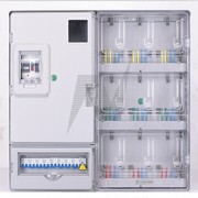 单相一体塑料电表箱 单相9户预付费电表箱 电表箱控制柜