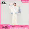 keiko时髦两件套装秋季多巴胺，穿搭兔耳朵，卫衣外套+运动休闲裤子