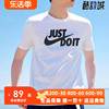 Nike耐克男装2023夏季运动休闲透气纯棉短袖T恤AR5007 CK2784