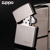 zippo芝宝美国打火机黑冰，150zl标志镜面防风煤油刻字火机