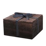 高档瓷器包装盒木盒子礼物盒空盒子花瓶古玩茶盘子方形盒定制