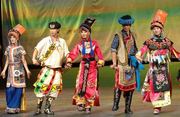 羌族服装服饰少数民族男女舞蹈演出表演服装盛装舞台装女装订