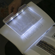 学生阅读灯夜读灯LED平板看书护眼灯宿舍学习读书夹书床头上神器