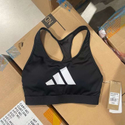 Adidas/阿迪达斯运动内衣女子透气贴身休闲服训练文胸 GL0591