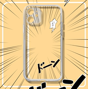 日系漫画透明液态硅胶手机壳，适用苹果14nova10华为p50emate40小米11opporenovivo荣耀80iphone13