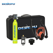 DEDEPU迷你潜水呼吸器自由潜面镜潜水镜欧美户外运动用品