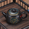 陶瓷迷你功夫黑小茶壶，套装耐高温泡茶家用单壶250ml过滤中式复古