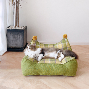 猫沙发四季通用可拆洗特大号猫咪超级大猫窝夏季小狗狗窝夏天