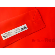 韩订单库存单色红色玫红黑色环保手提购物袋服装袋纸袋礼物袋