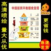 中国居民平衡膳食宝塔海报墙贴纸食物热量卡路里表合理饮食宣传画