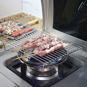 煤气灶烧烤架子家用天燃气，烧烤炉台厨房室内小型无烤肉，神器烟户外