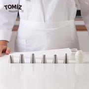 TOMIZ富泽商店烘焙器具裱花嘴裱花袋裱花套装中号挤面线饼干蛋糕