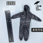 1/12兵人6寸人偶 CROWDHTOYS 潮流 方大头 素体连体服（）