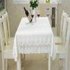 蕾镂空欧式客厅方巾丝，桌布长方形盖布防尘布罩，蕾丝盖布茶几台布乳