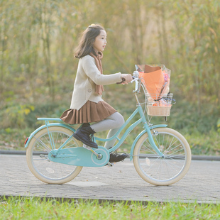 纽斯加童话系列儿童女童女生女孩公主中大童青少年自行车脚踏单车