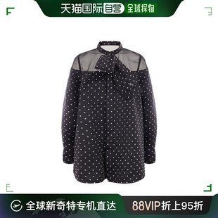 香港直邮sacai女士，满点圆点长袖，衬衫2306941