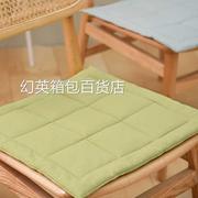 春小镇家用办阳公棉室垫用四坐季通欧北书房木质椅子麻椅垫.