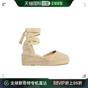 香港直邮castaÑer女士carina编织坡跟鞋022205carina30