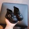女宝宝靴子0一1-3岁女童，短靴单鞋女孩皮靴，幼儿学步鞋小童鞋女冬季