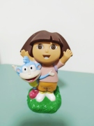 孤品 正版散货 爱探险的朵拉小女孩 搪胶 动画人物 摆件玩具