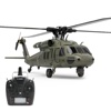 黑鹰遥控飞机玩具六通道3D特技遥控武装航模直升高级真战斗机