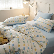 50S云小棉卡通可爱天丝棉四件套儿童床单被套床笠床上用品1.8m1.5
