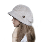 日本秋冬款女士帽保暖帽百搭帽，蓓蕾帽包头帽渔夫帽盆帽女帽