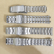 适配卡西欧手表带，ef-500527535539钢带实心不锈钢表带表链配件